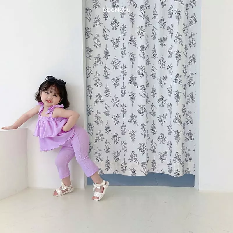 Bbonchu - Korean Children Fashion - #kidsstore - Cancan Top Bottom Set - 11