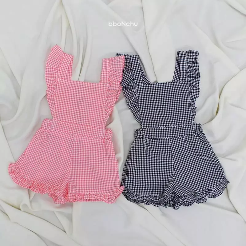 Bbonchu - Korean Children Fashion - #kidsstore - Dalkom Dungarees