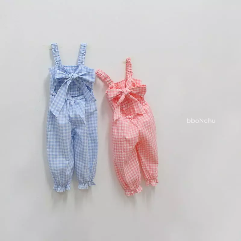 Bbonchu - Korean Children Fashion - #kidsstore - Love Me Jumpsuit - 2