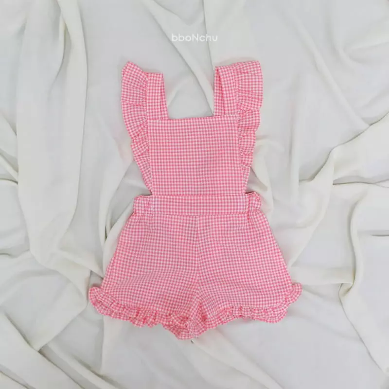 Bbonchu - Korean Children Fashion - #kidzfashiontrend - Dalkom Dungarees - 2
