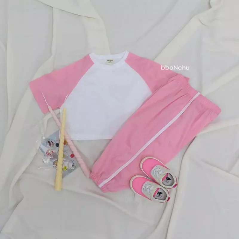Bbonchu - Korean Children Fashion - #kidzfashiontrend - More Top Bottom Set - 9