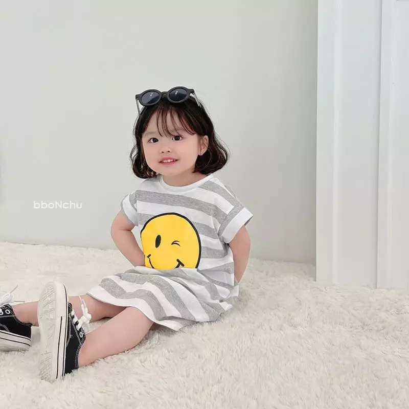 Bbonchu - Korean Children Fashion - #littlefashionista - Smile One-piece - 11