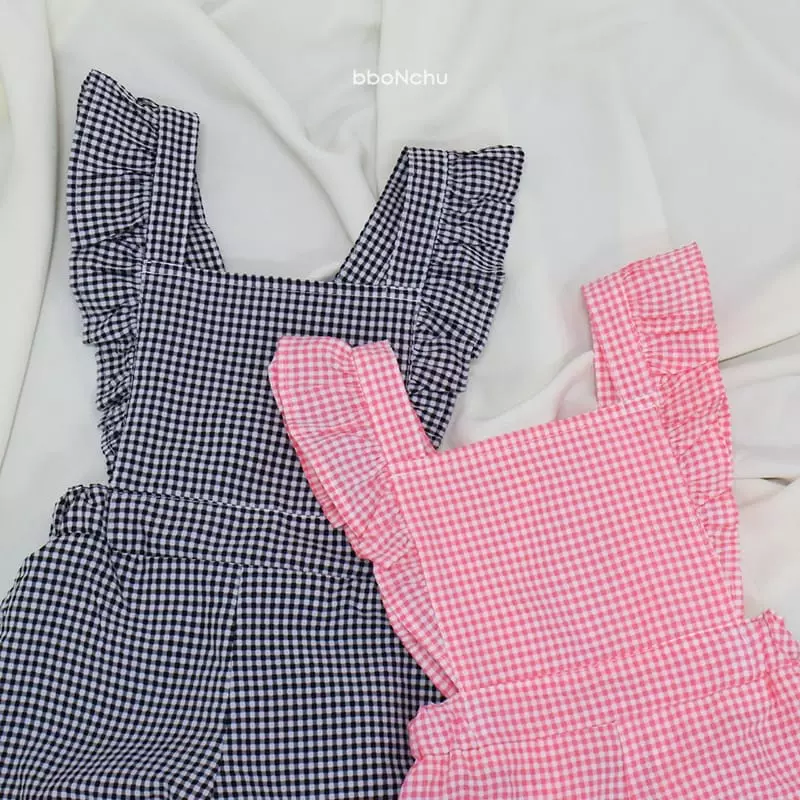 Bbonchu - Korean Children Fashion - #Kfashion4kids - Dalkom Dungarees - 4