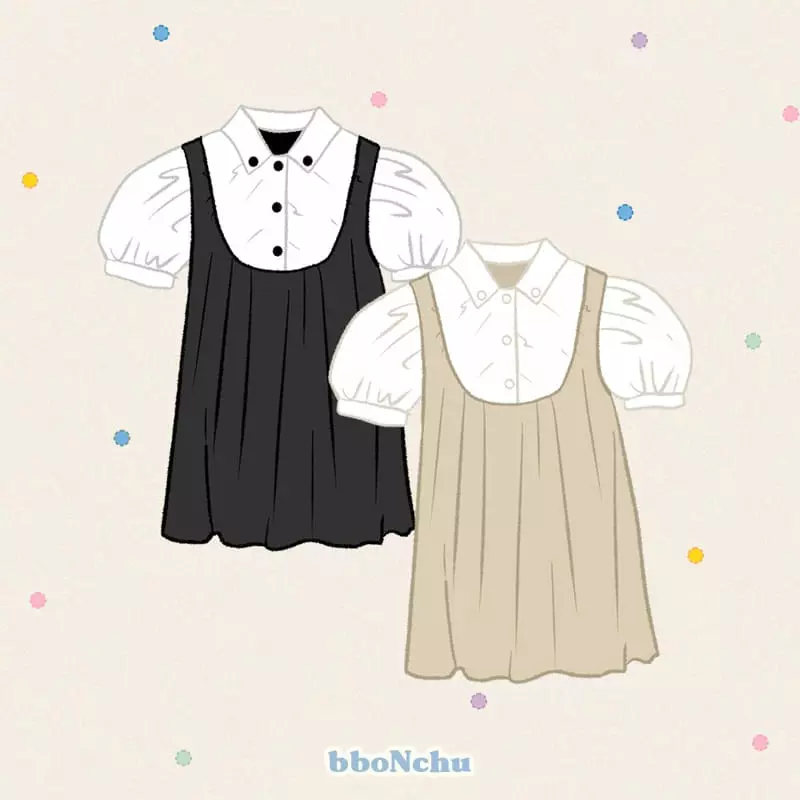 Bbonchu - Korean Children Fashion - #magicofchildhood - Mimi Sol One-piece - 8