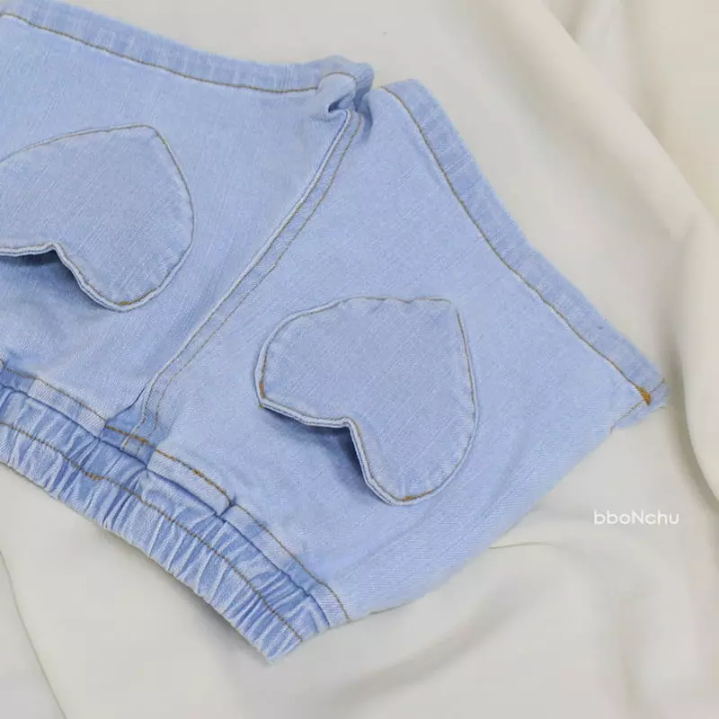 Bbonchu - Korean Children Fashion - #magicofchildhood - Heart Shorts - 3
