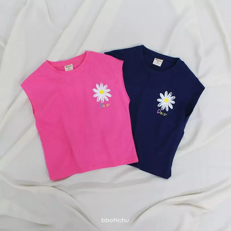 Bbonchu - Korean Children Fashion - #magicofchildhood - Daisy Sleeveless - 2