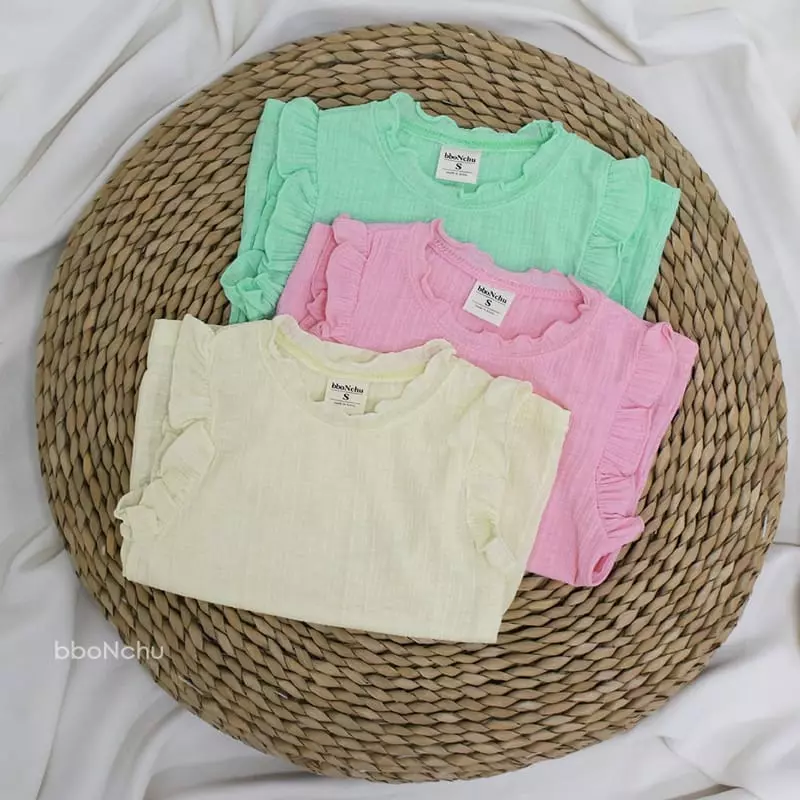 Bbonchu - Korean Children Fashion - #magicofchildhood - Pudding Sleeveless