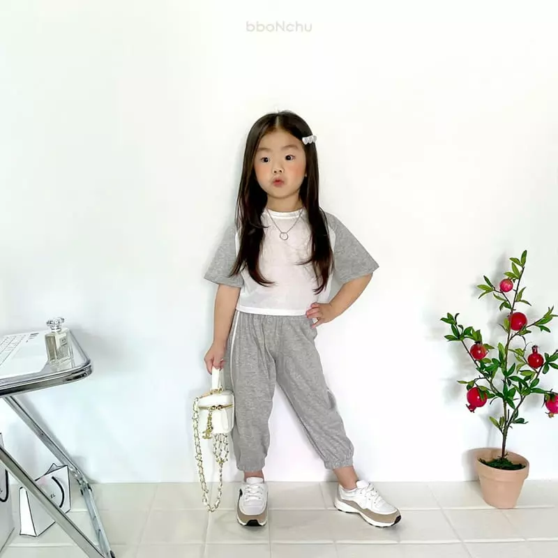 Bbonchu - Korean Children Fashion - #magicofchildhood - More Top Bottom Set - 12