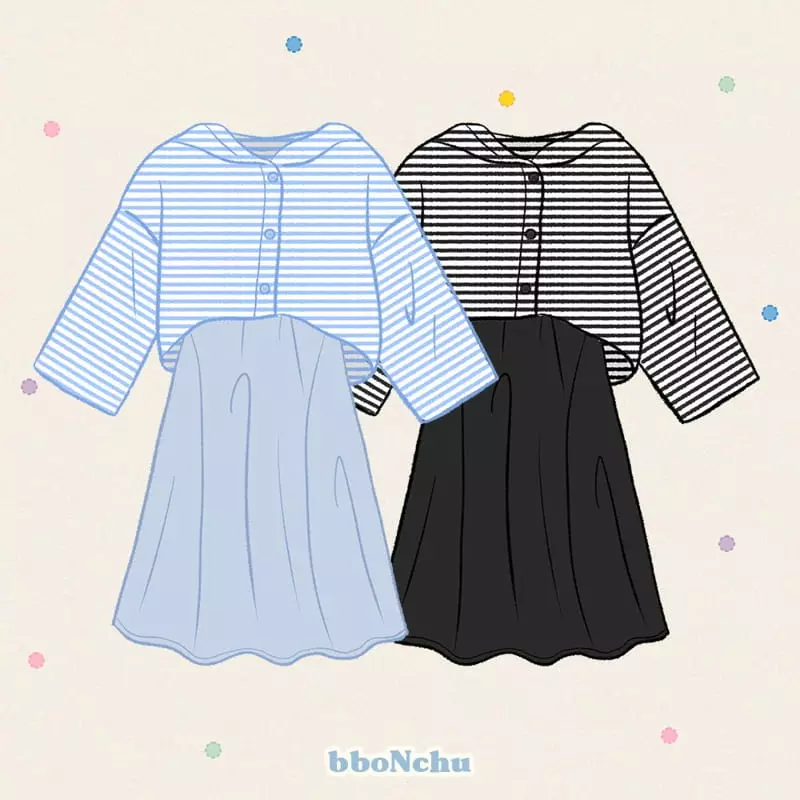 Bbonchu - Korean Children Fashion - #magicofchildhood - Resort Top Bottom Set - 10
