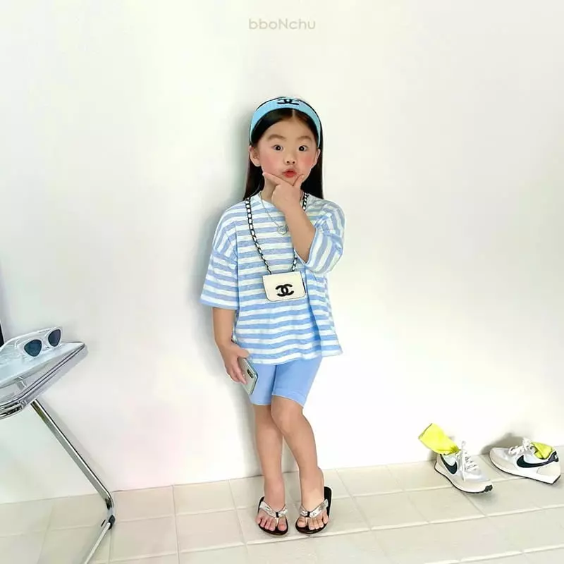 Bbonchu - Korean Children Fashion - #minifashionista - Ping Pong Top Bottom Set - 3