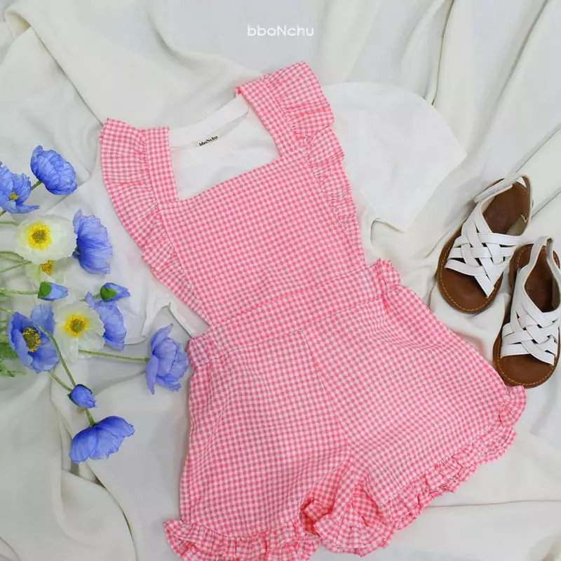 Bbonchu - Korean Children Fashion - #minifashionista - Dalkom Dungarees - 6