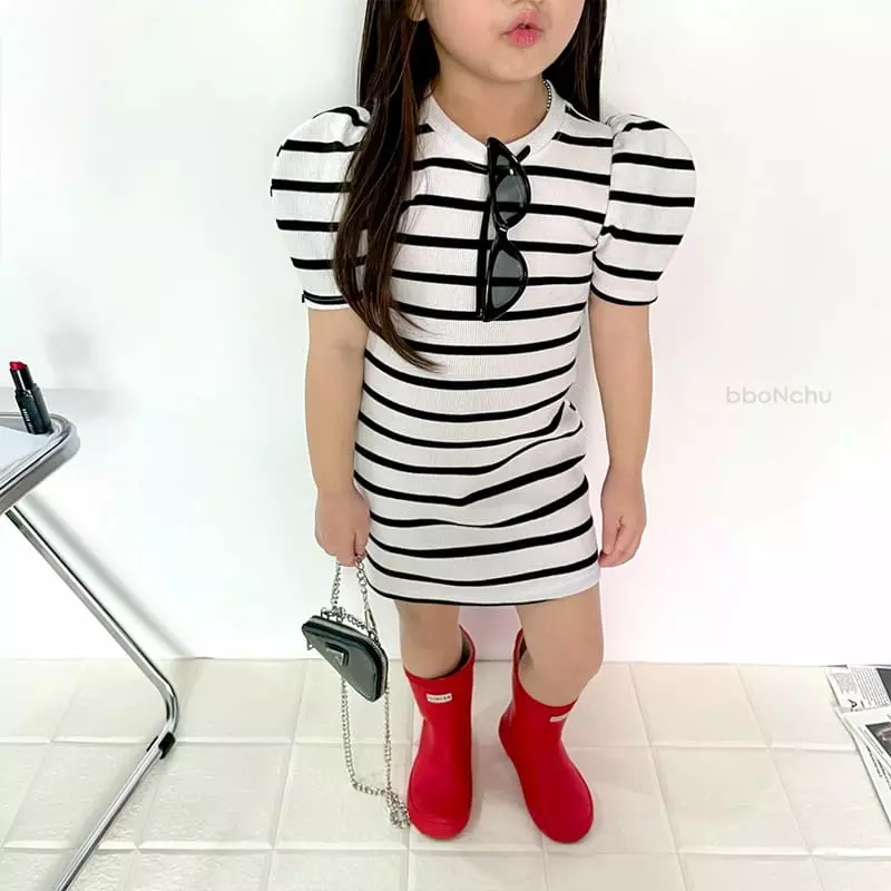 Bbonchu - Korean Children Fashion - #minifashionista - Barnie One-piece - 11