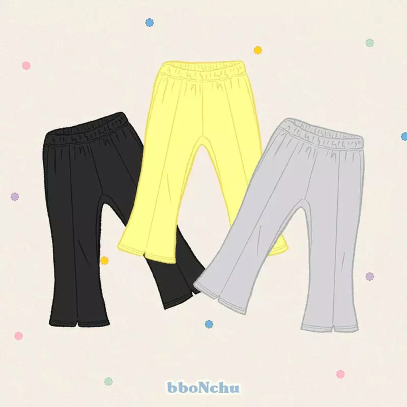 Bbonchu - Korean Children Fashion - #minifashionista - New Slit Pants - 8