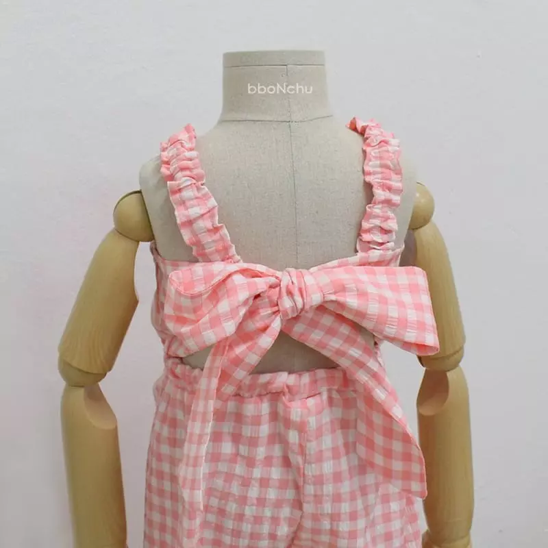 Bbonchu - Korean Children Fashion - #minifashionista - Love Me Jumpsuit - 7