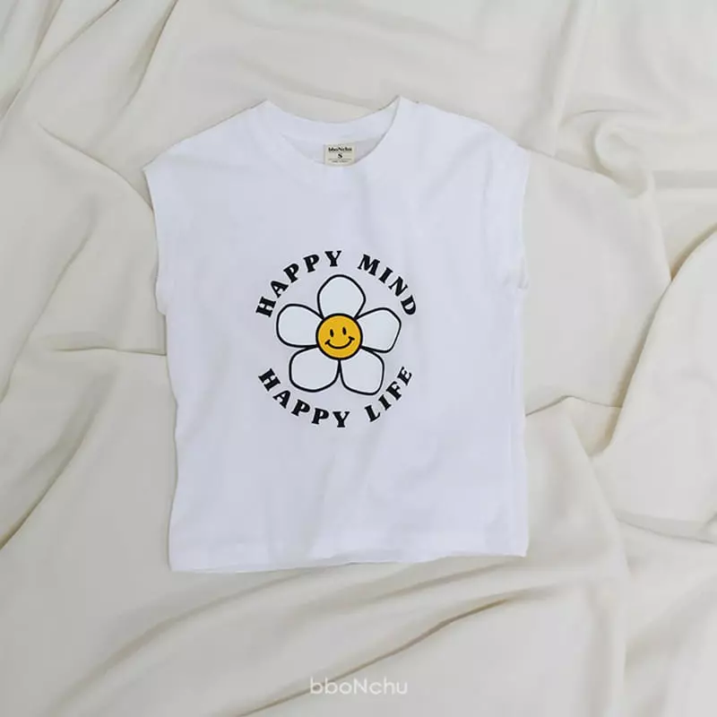 Bbonchu - Korean Children Fashion - #magicofchildhood - Happy Sleeveless - 4