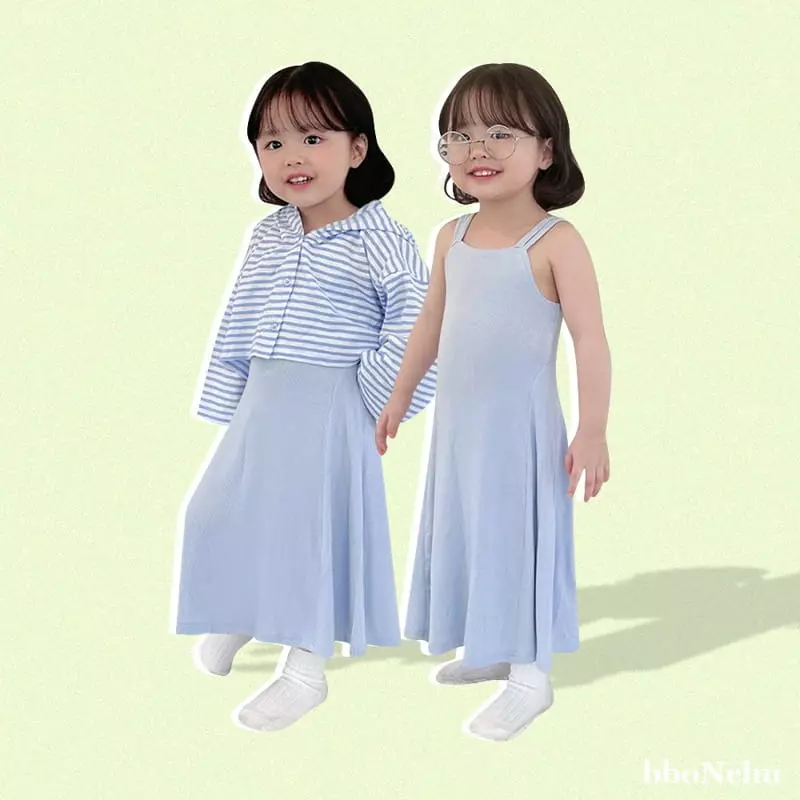Bbonchu - Korean Children Fashion - #minifashionista - Resort Top Bottom Set - 11