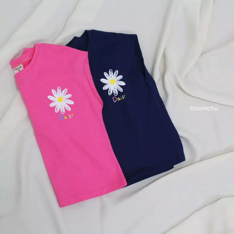 Bbonchu - Korean Children Fashion - #minifashionista - Daisy Sleeveless - 4