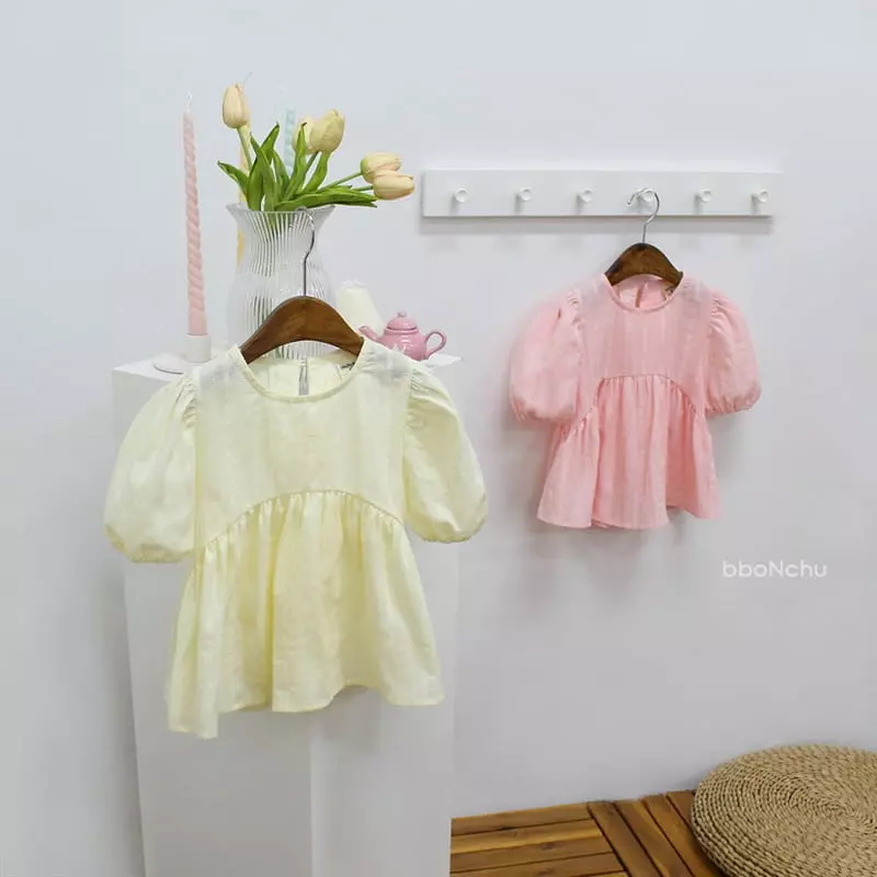 Bbonchu - Korean Children Fashion - #prettylittlegirls - Love Blouse