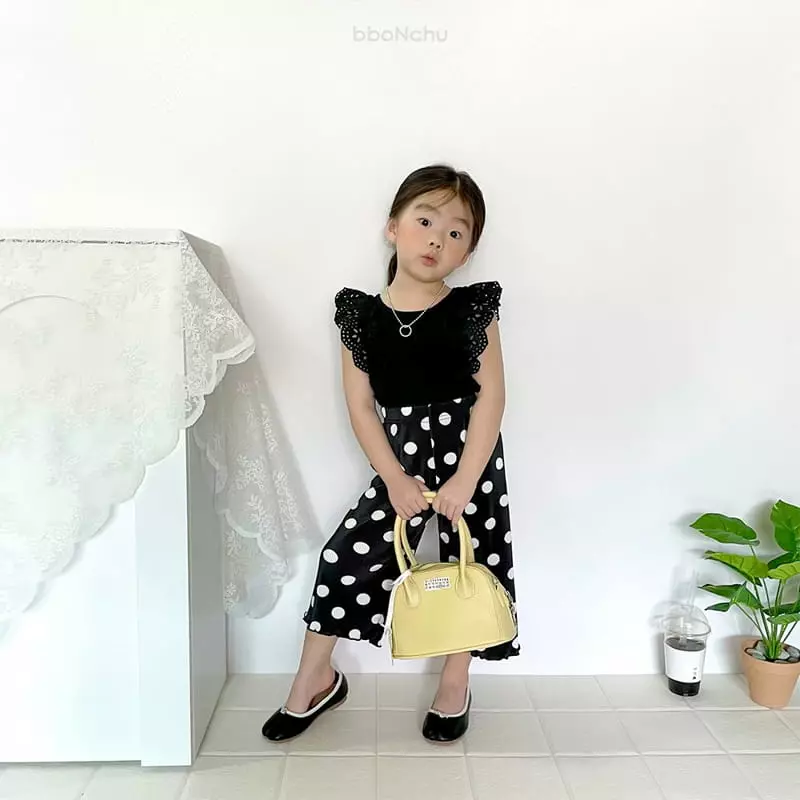 Bbonchu - Korean Children Fashion - #prettylittlegirls - Dot Pleats Pants - 11