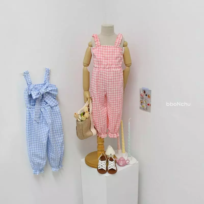 Bbonchu - Korean Children Fashion - #prettylittlegirls - Love Me Jumpsuit - 8