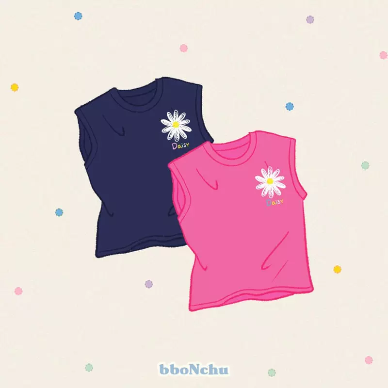 Bbonchu - Korean Children Fashion - #stylishchildhood - Daisy Sleeveless - 7