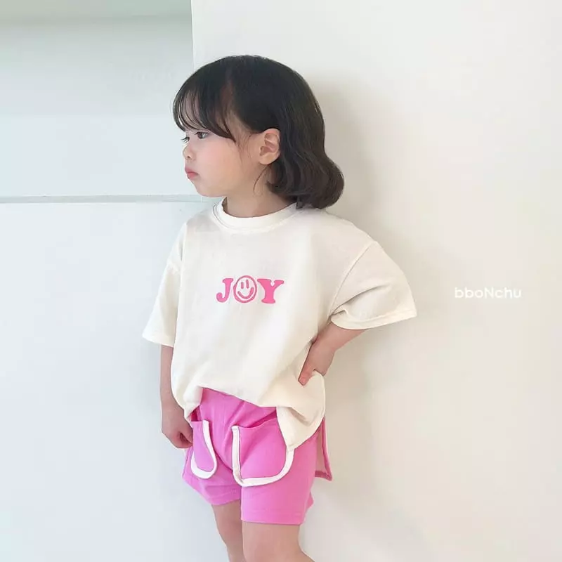 Bbonchu - Korean Children Fashion - #todddlerfashion - Joy Top Bottom Set - 9