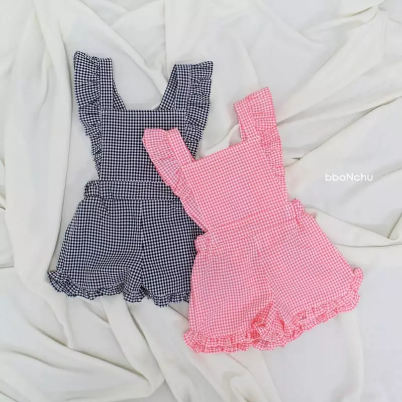 Bbonchu - Korean Children Fashion - #todddlerfashion - Dalkom Dungarees - 8