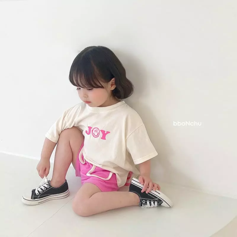 Bbonchu - Korean Children Fashion - #toddlerclothing - Joy Top Bottom Set - 10