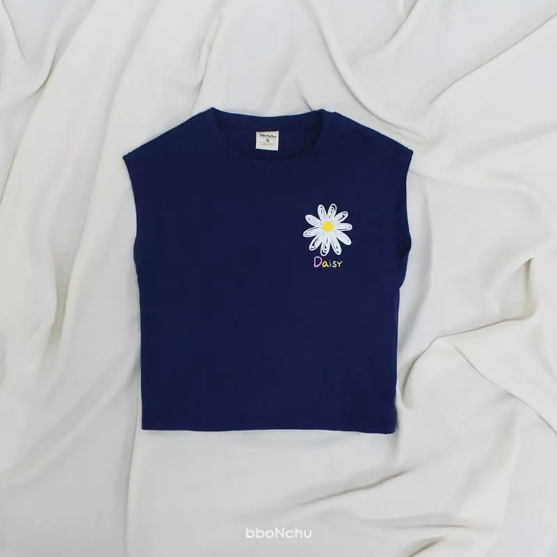 Bbonchu - Korean Children Fashion - #toddlerclothing - Daisy Sleeveless - 6