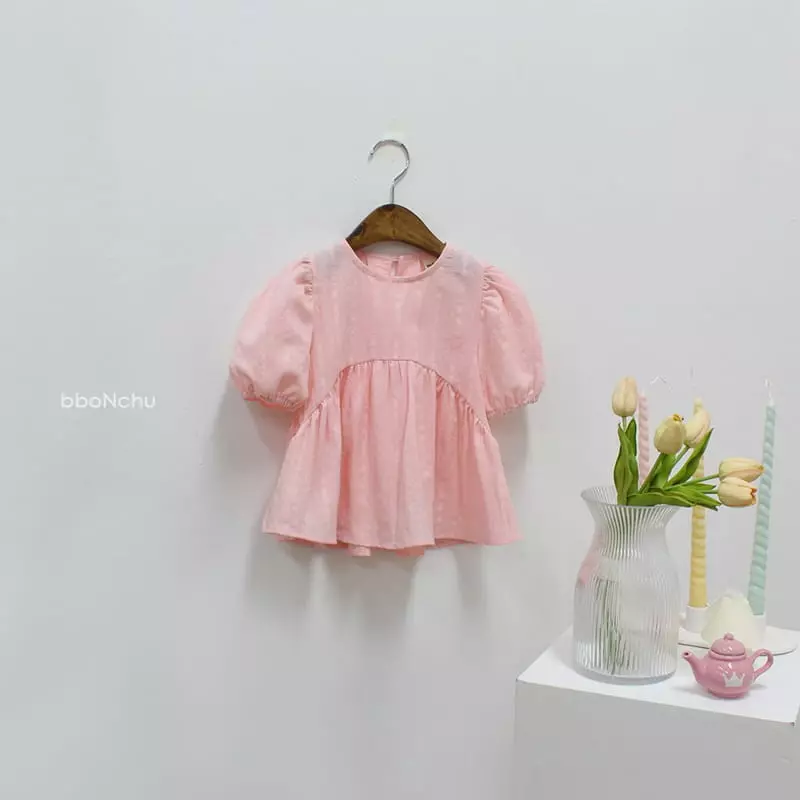 Bbonchu - Korean Children Fashion - #toddlerclothing - Love Blouse - 3