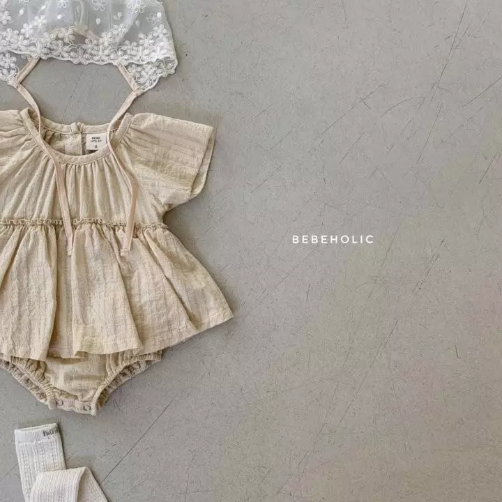 Bebe Holic - Korean Baby Fashion - #babyboutique - Frill One-piece Bodysuit - 11