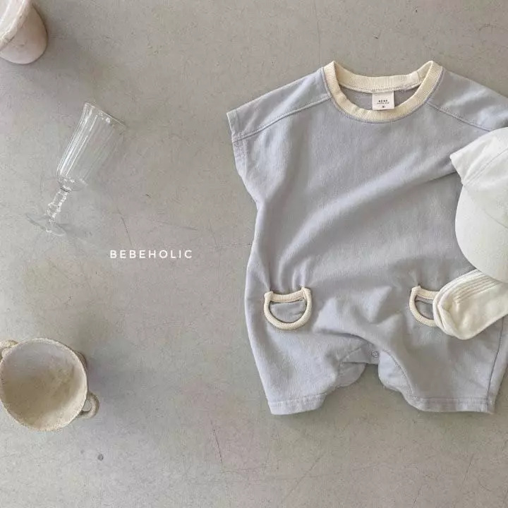 Bebe Holic - Korean Baby Fashion - #babyboutique - Pocket Bodysuit - 3