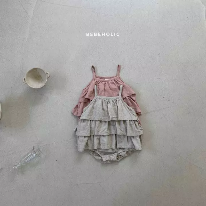 Bebe Holic - Korean Baby Fashion - #babyboutiqueclothing - Cancan One-piece Bodysuit - 2