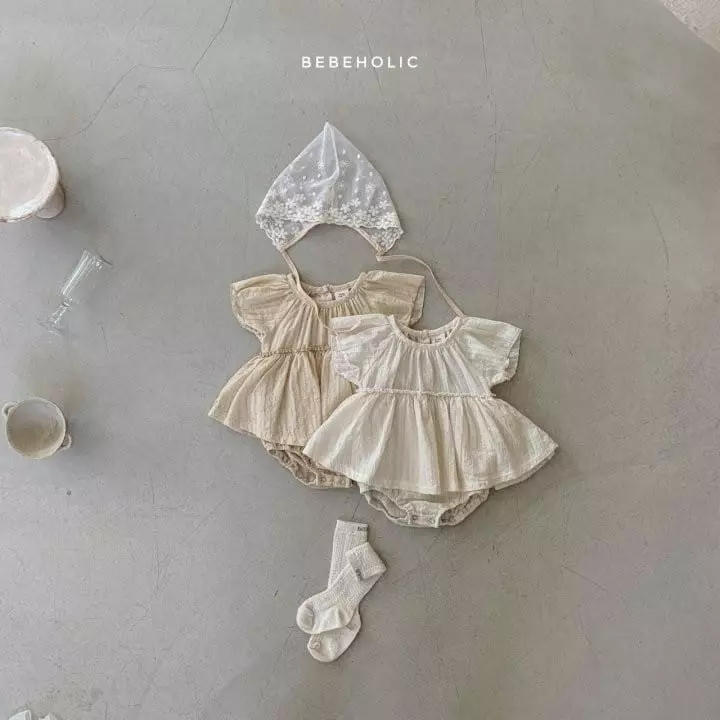Bebe Holic - Korean Baby Fashion - #babyboutiqueclothing - Frill One-piece Bodysuit - 12