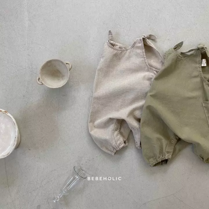 Bebe Holic - Korean Baby Fashion - #babyclothing - Dori Sleeveless Bodysuit - 7