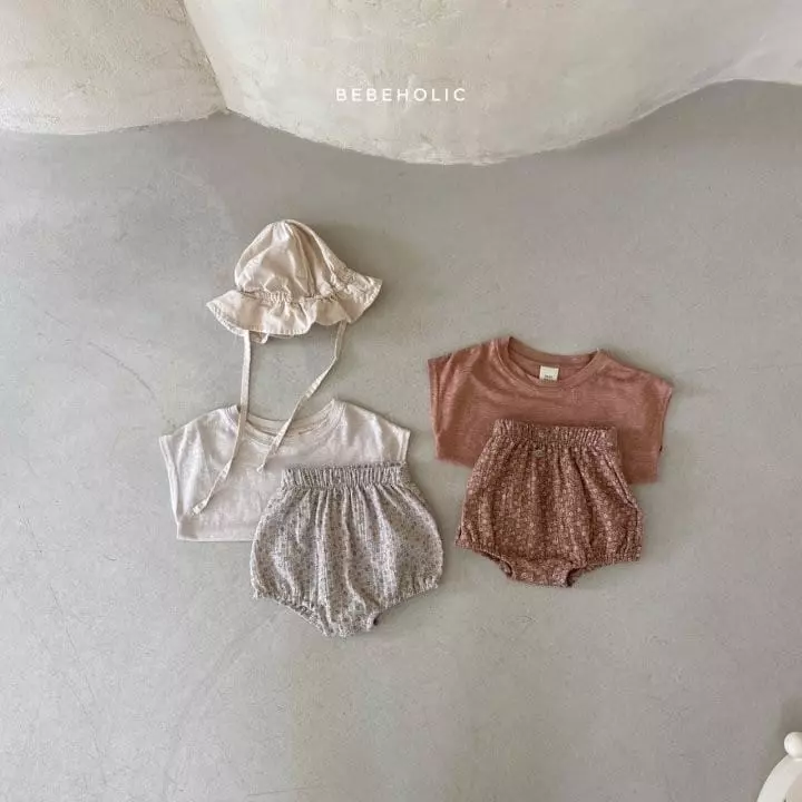Bebe Holic - Korean Baby Fashion - #babyclothing - Summer Top Bottom Set - 2
