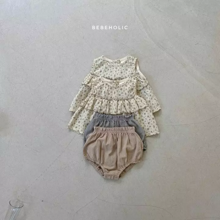 Bebe Holic - Korean Baby Fashion - #babyclothing - Lili Top Bottom Set