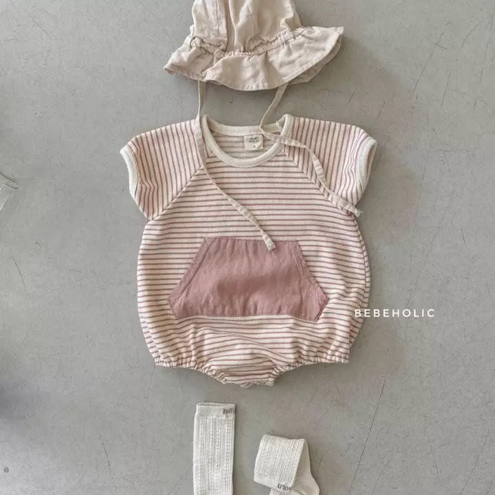Bebe Holic - Korean Baby Fashion - #babyclothing - Color Kangaroo Bodysuit - 7