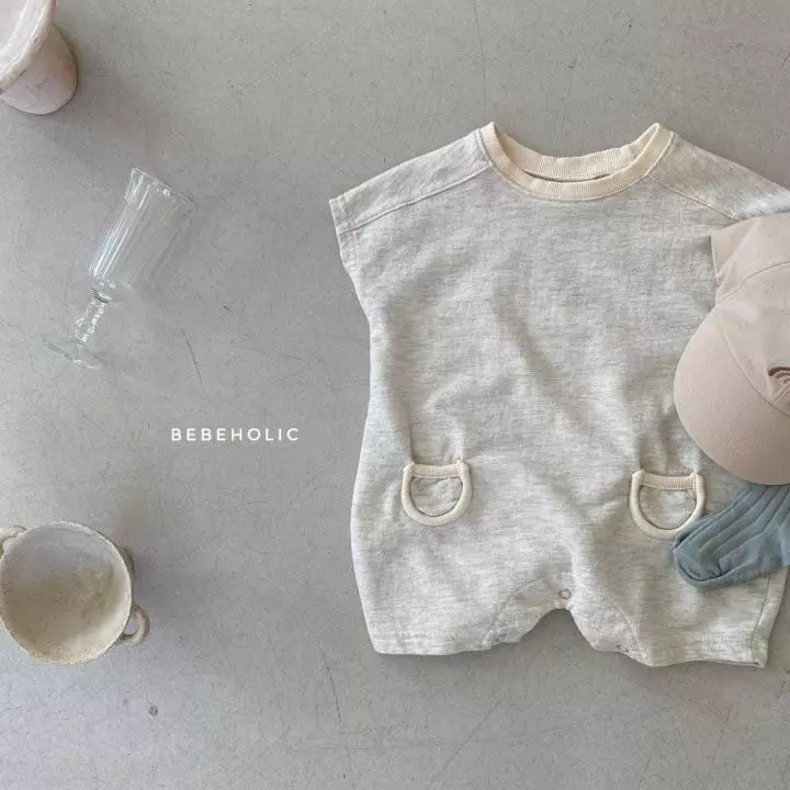 Bebe Holic - Korean Baby Fashion - #babyclothing - Pocket Bodysuit - 6