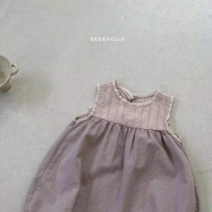 Bebe Holic - Korean Baby Fashion - #babyfashion - Bobo Lace Bodysuit - 11