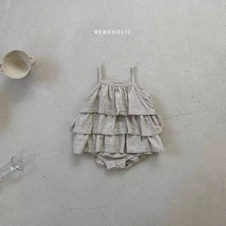 Bebe Holic - Korean Baby Fashion - #babyfever - Cancan One-piece Bodysuit - 5