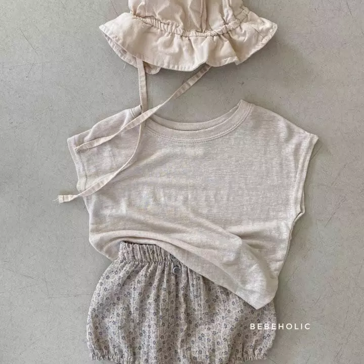 Bebe Holic - Korean Baby Fashion - #babyfashion - Summer Top Bottom Set - 4