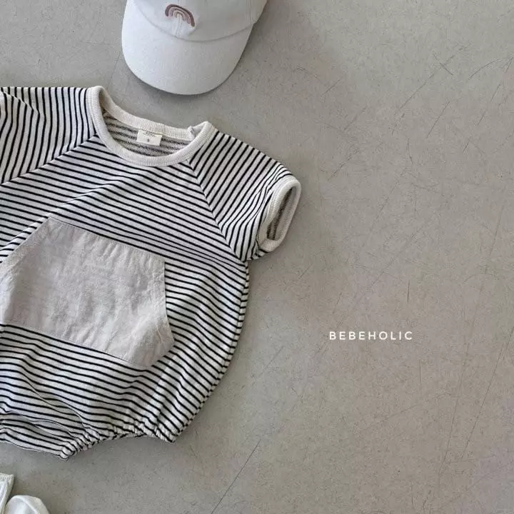 Bebe Holic - Korean Baby Fashion - #babyfever - Color Kangaroo Bodysuit - 9
