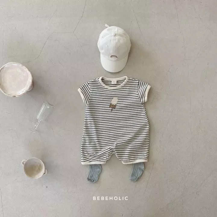 Bebe Holic - Korean Baby Fashion - #babyfever - Ice Cream Bodysuit - 7