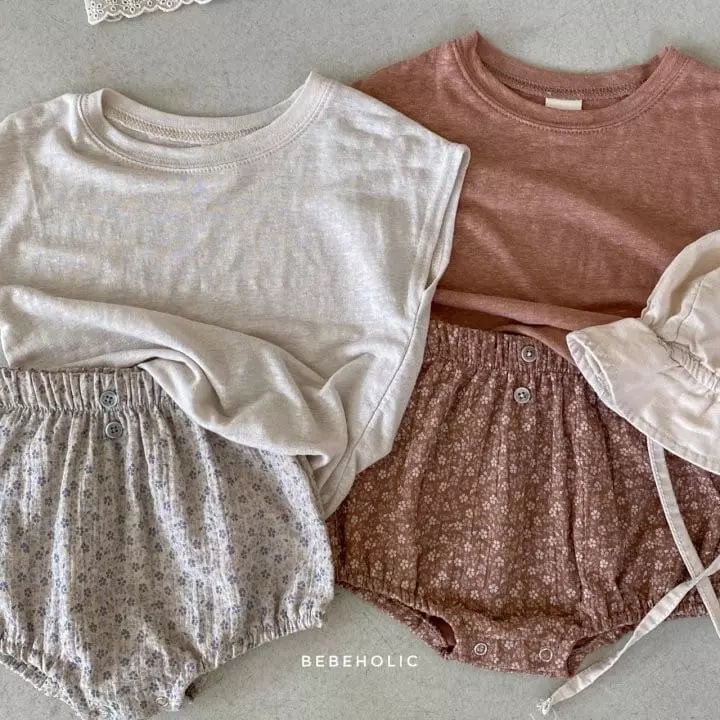 Bebe Holic - Korean Baby Fashion - #babygirlfashion - Summer Top Bottom Set - 5