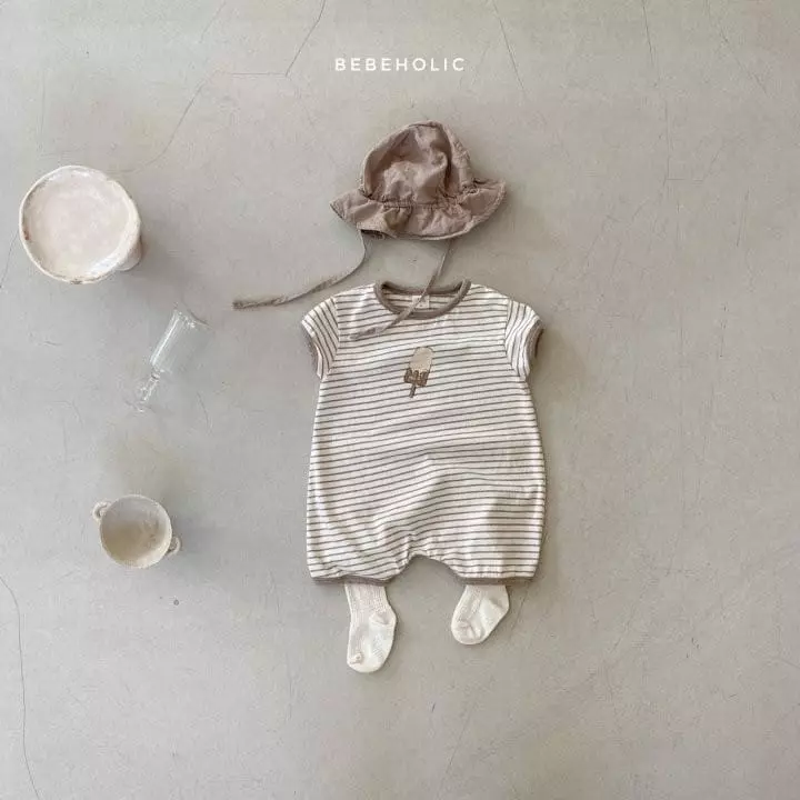 Bebe Holic - Korean Baby Fashion - #babygirlfashion - Ice Cream Bodysuit - 8
