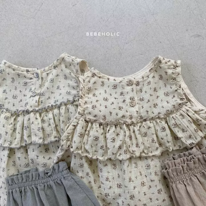Bebe Holic - Korean Baby Fashion - #babyoninstagram - Lili Top Bottom Set - 6