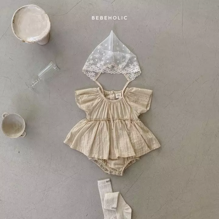 Bebe Holic - Korean Baby Fashion - #babyoninstagram - Frill One-piece Bodysuit - 3