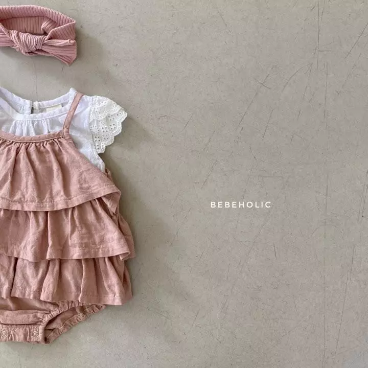 Bebe Holic - Korean Baby Fashion - #babyootd - Cancan One-piece Bodysuit - 9