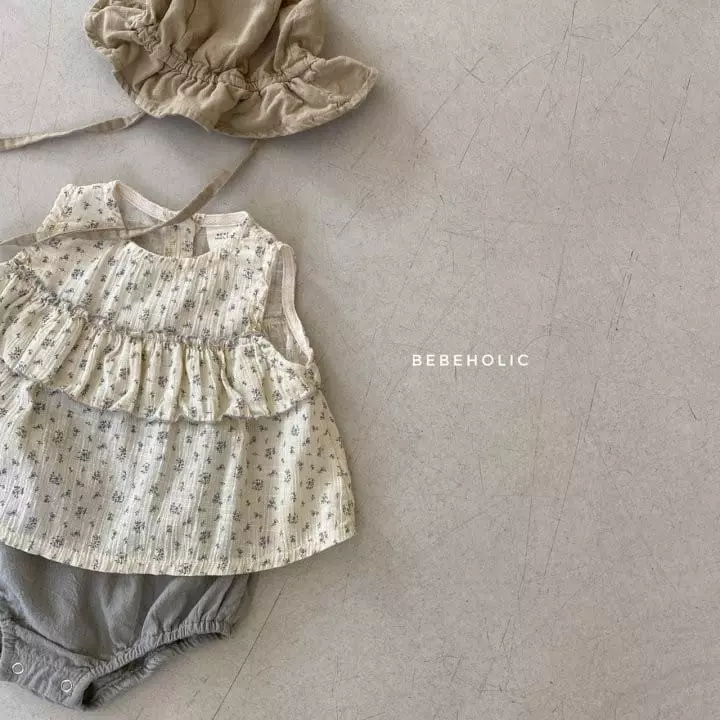 Bebe Holic - Korean Baby Fashion - #babyootd - Lili Top Bottom Set - 7